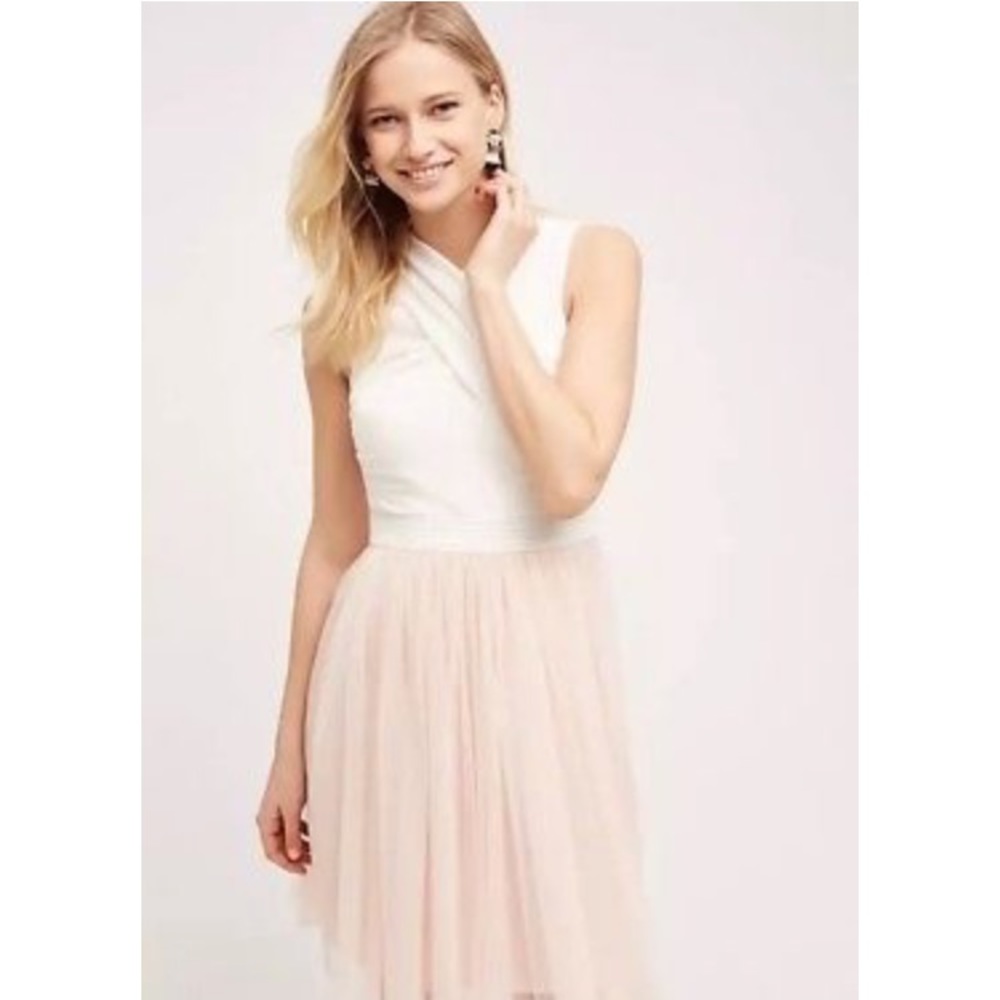 Anthropologie Darla Tulle Dress in Paris with tags
